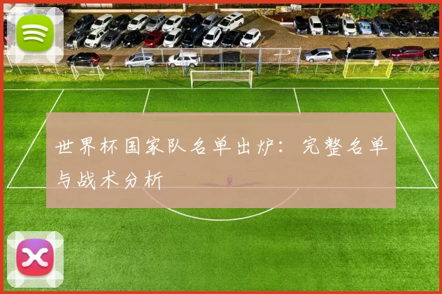 世界杯国家队名单出炉:完整名单与战术分析