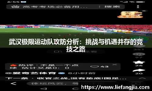 武汉极限运动队攻防分析：挑战与机遇并存的竞技之路